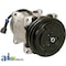A & I Products Compressor Sanden Style (4708) w/ Clutch (2A groove 5" pulley, 12V, SD7H15 series) 7.5" x7.6" x11" A-3782613M2 - alternate 3